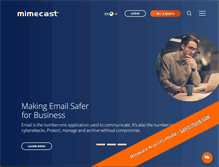 Tablet Screenshot of mimecast.org